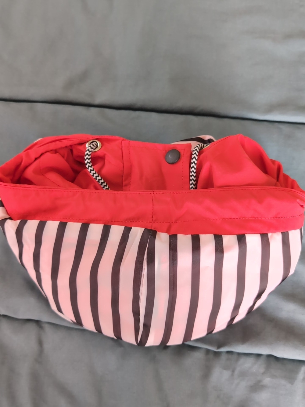 Red Hooded Rain Jacket - Picture 9 of 9